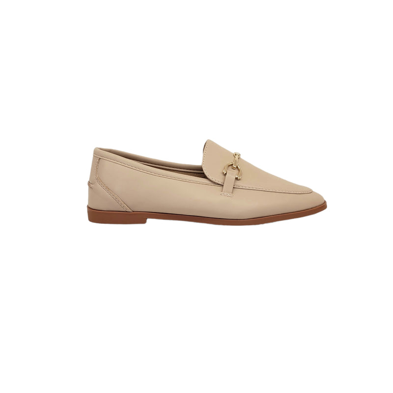 Mocasín en color beige